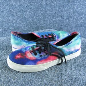VANS Youth Girls Sneaker‎ Shoes Size 1 Medium Multicolor Fabric Lace Up